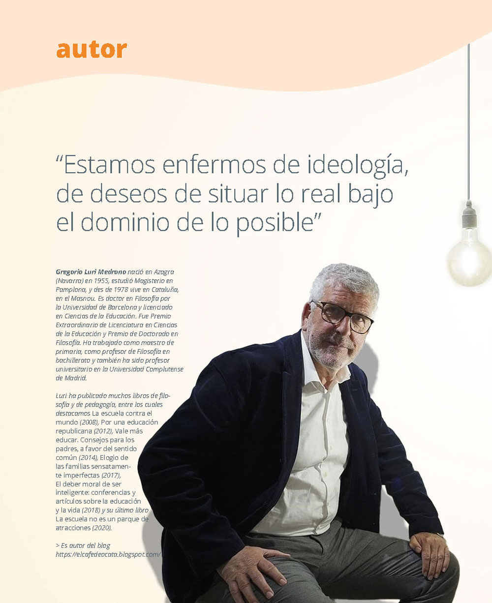 Revista Diàlegs Gregorio Luri