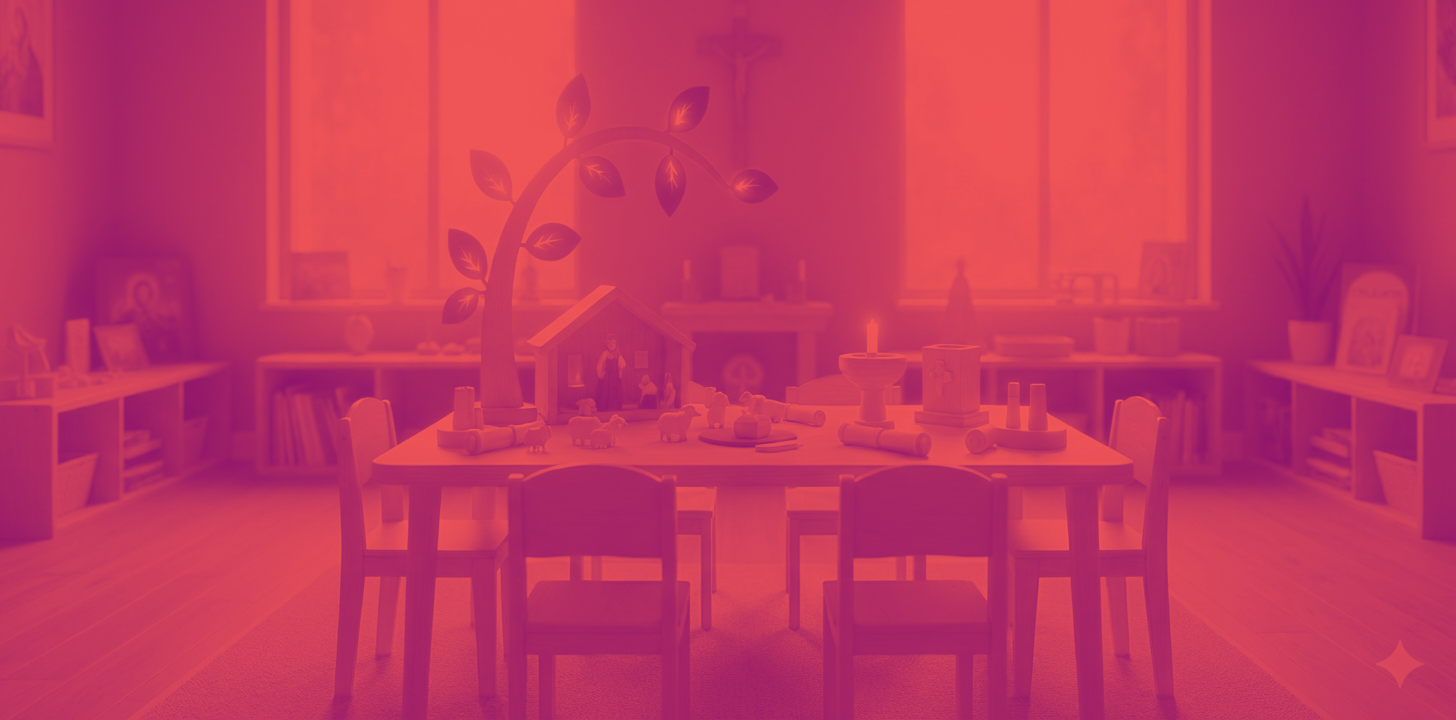 Método Atrium. Educar la fe en Primaria duotono