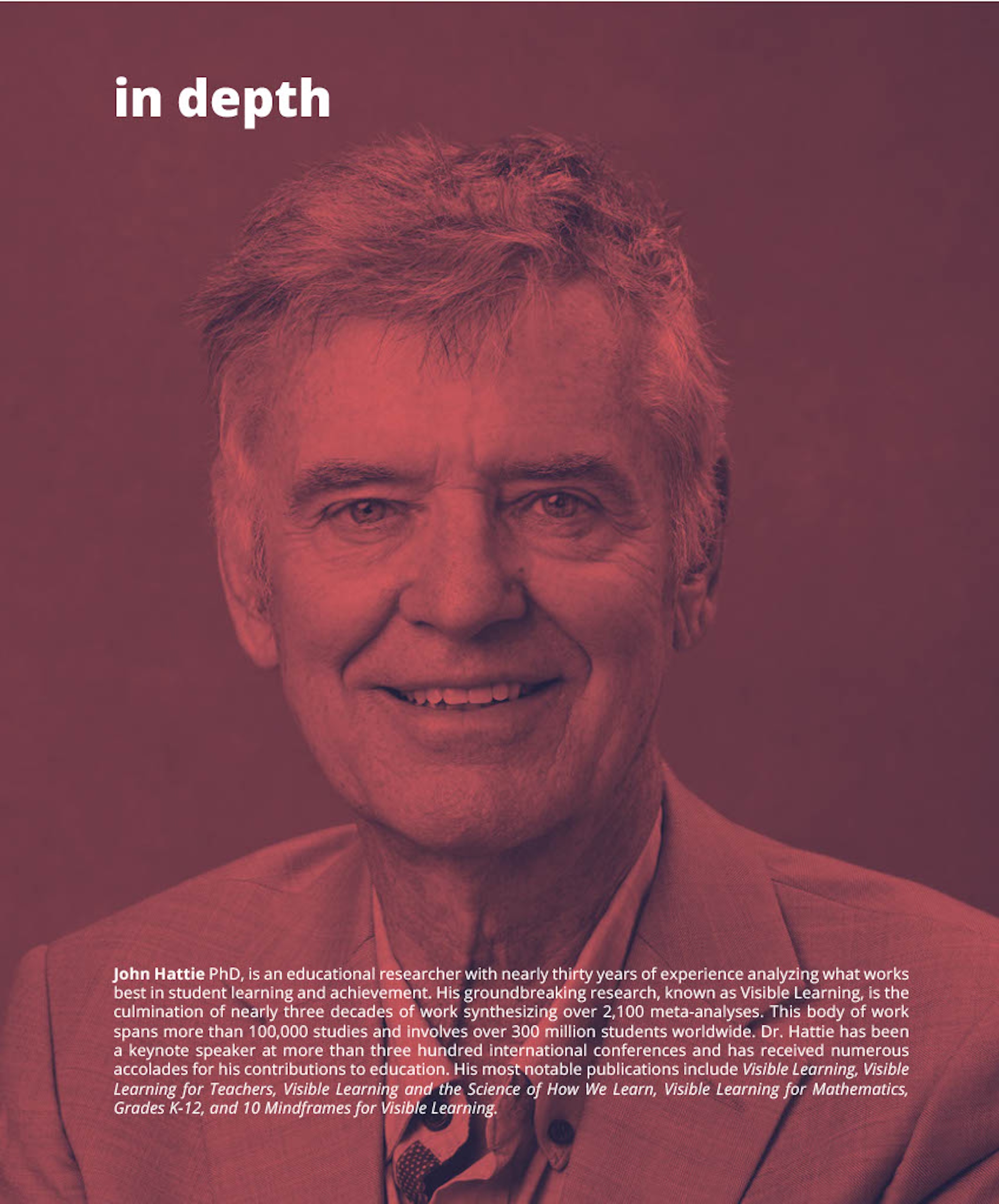 Revista Diàlegs John Hattie