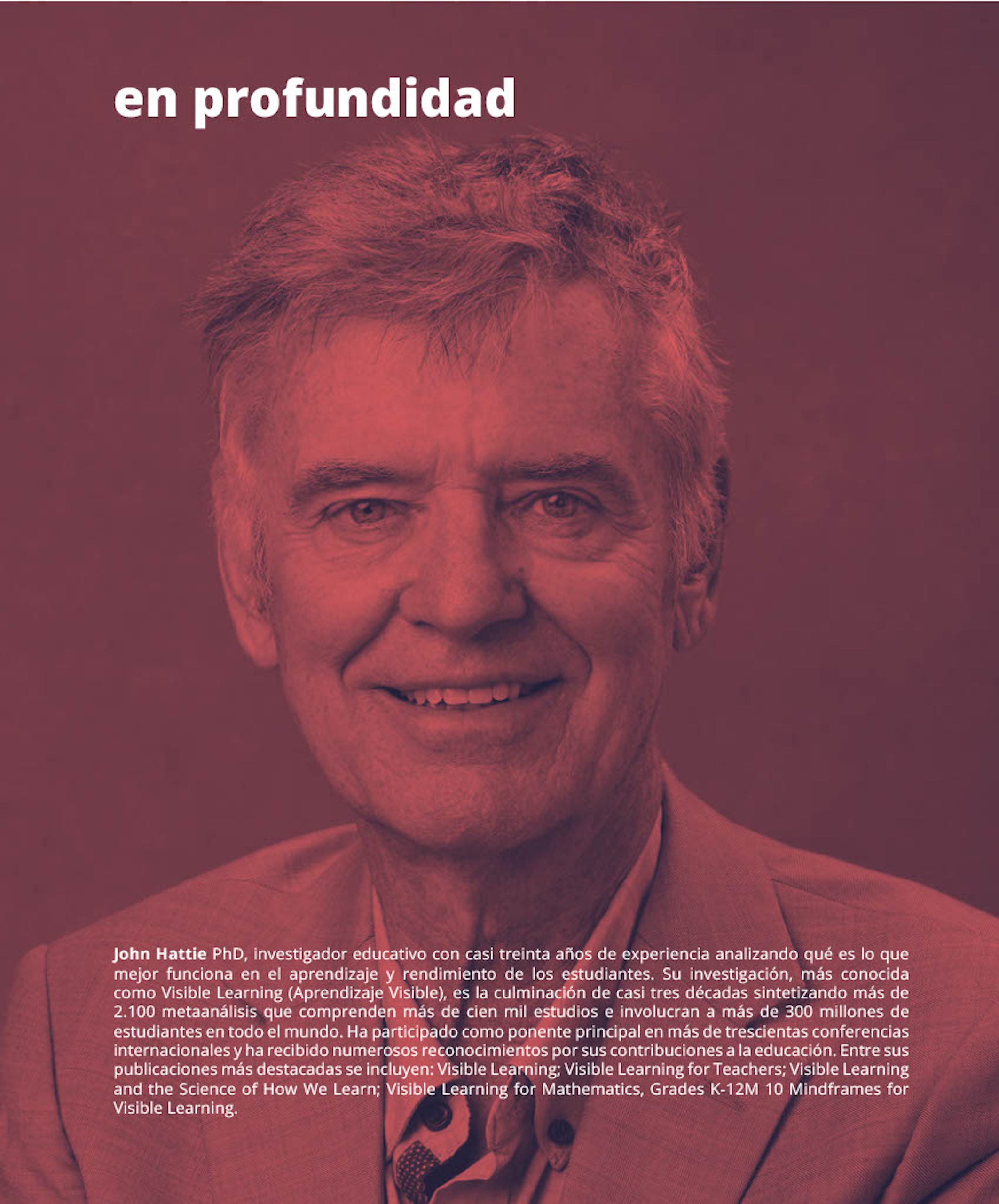 Revista Diàlegs John Hattie