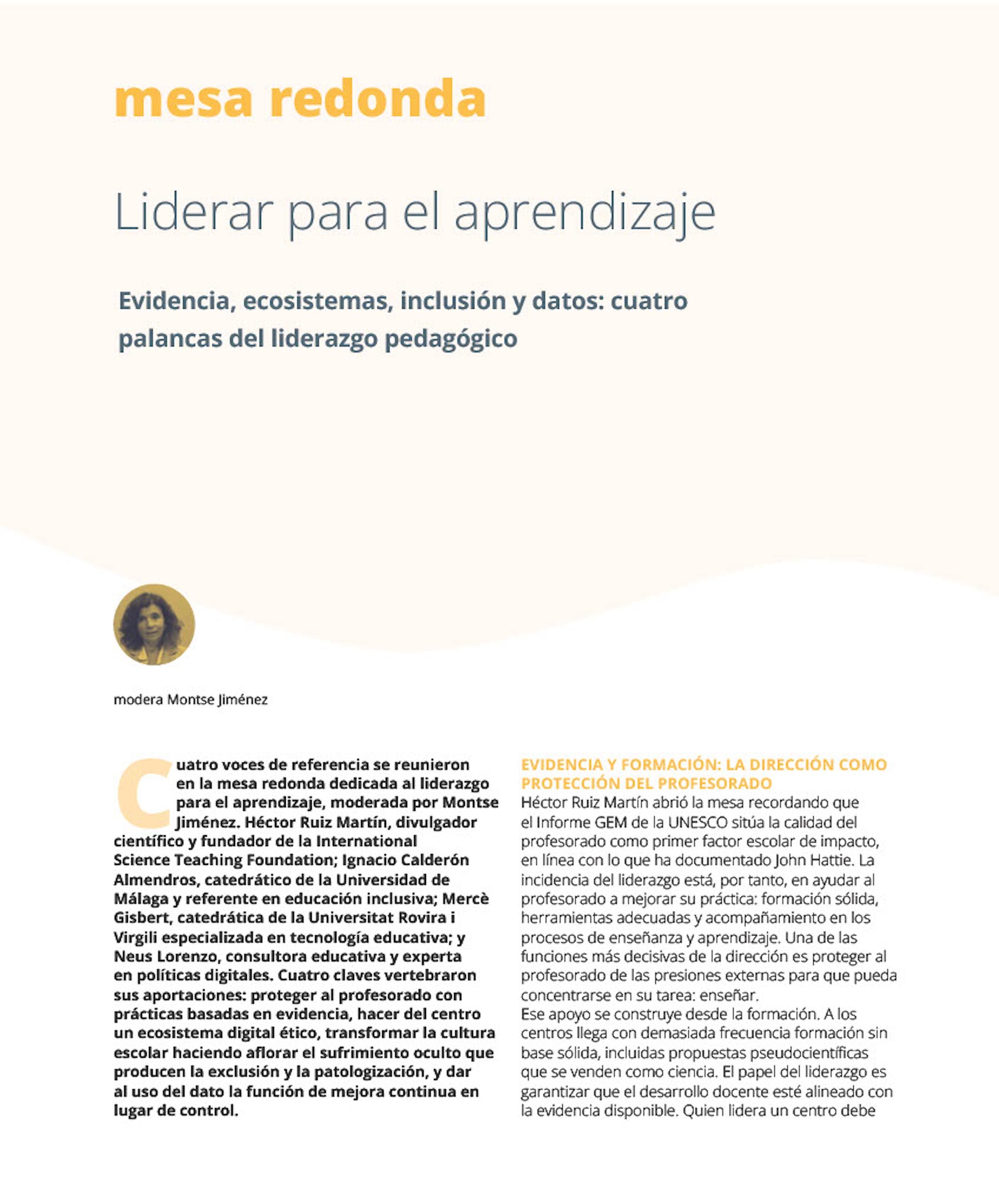 Revista Diàlegs Mesa Rodonda 1