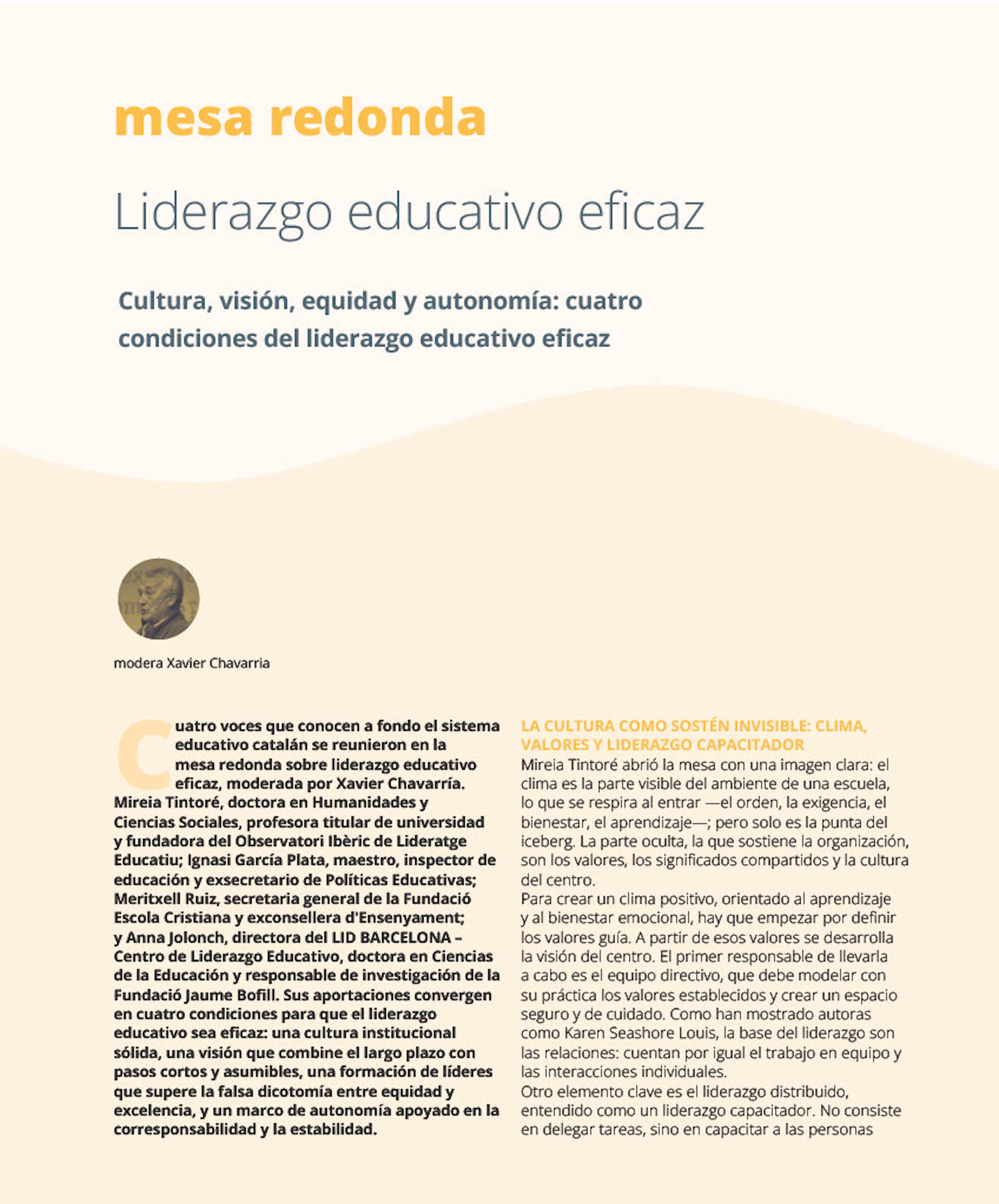 Revista Diàlegs Mesa Rodonda 2