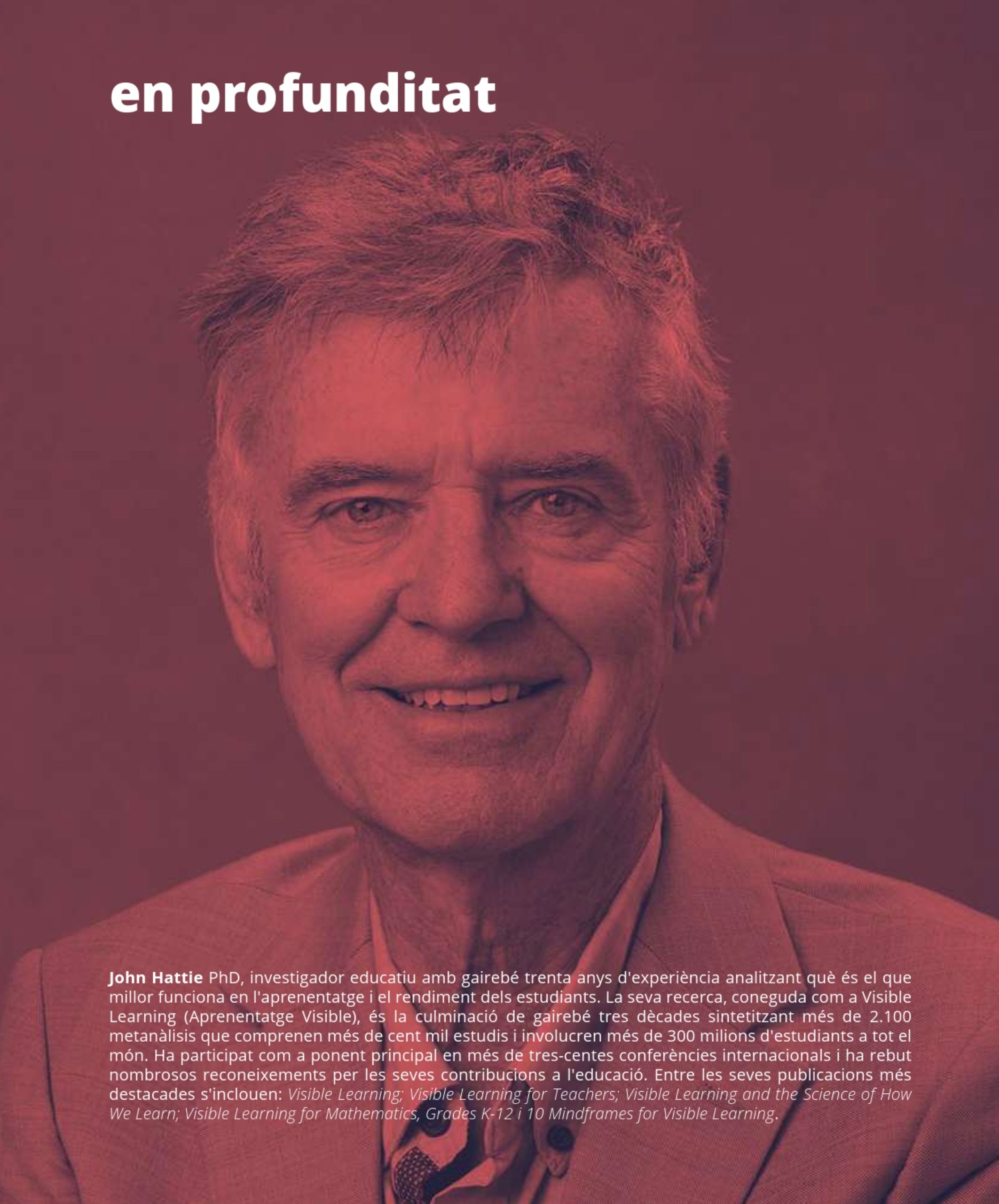 Revista Diàlegs John Hattie