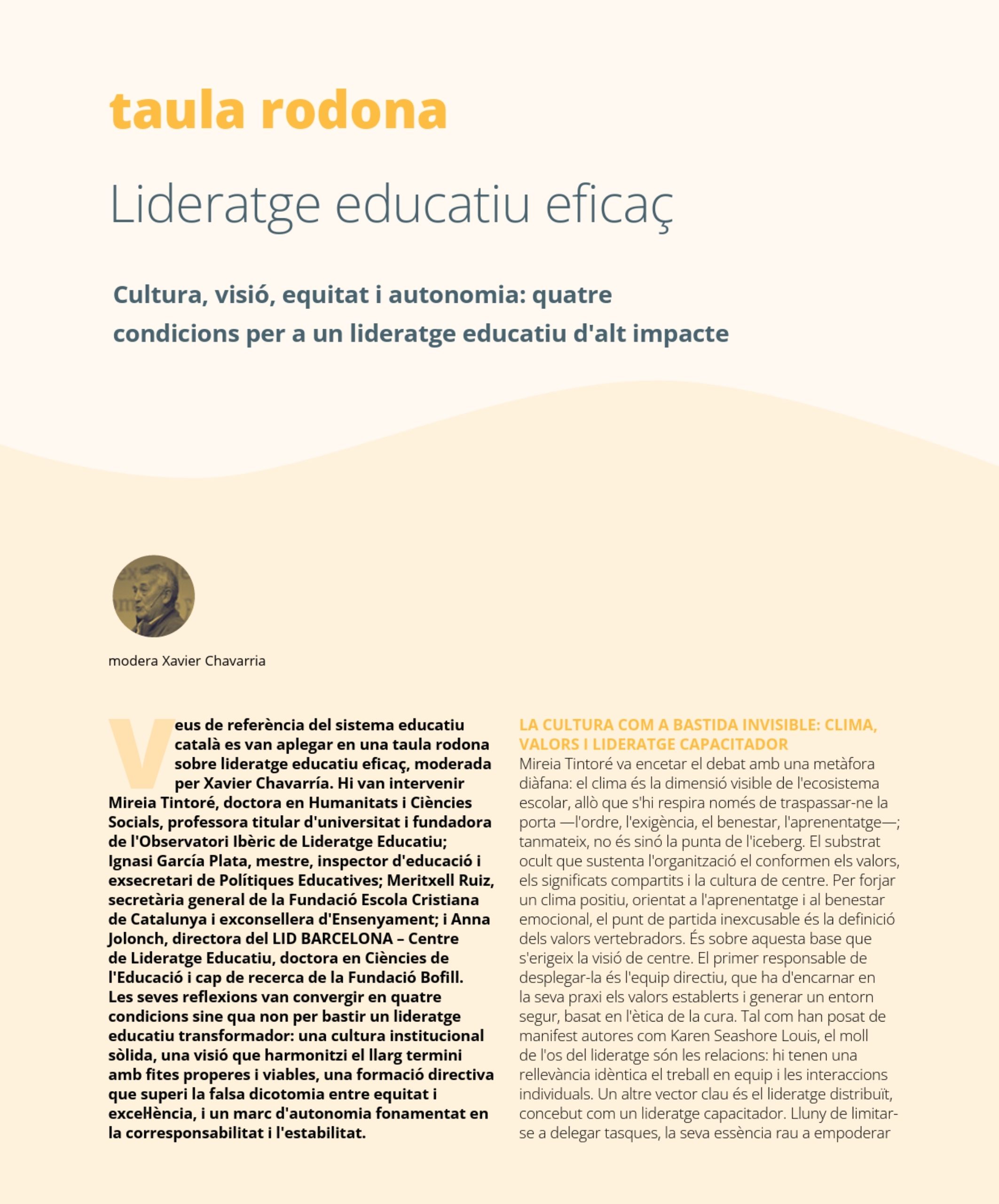 Revista Diàlegs Taula Rodona 2